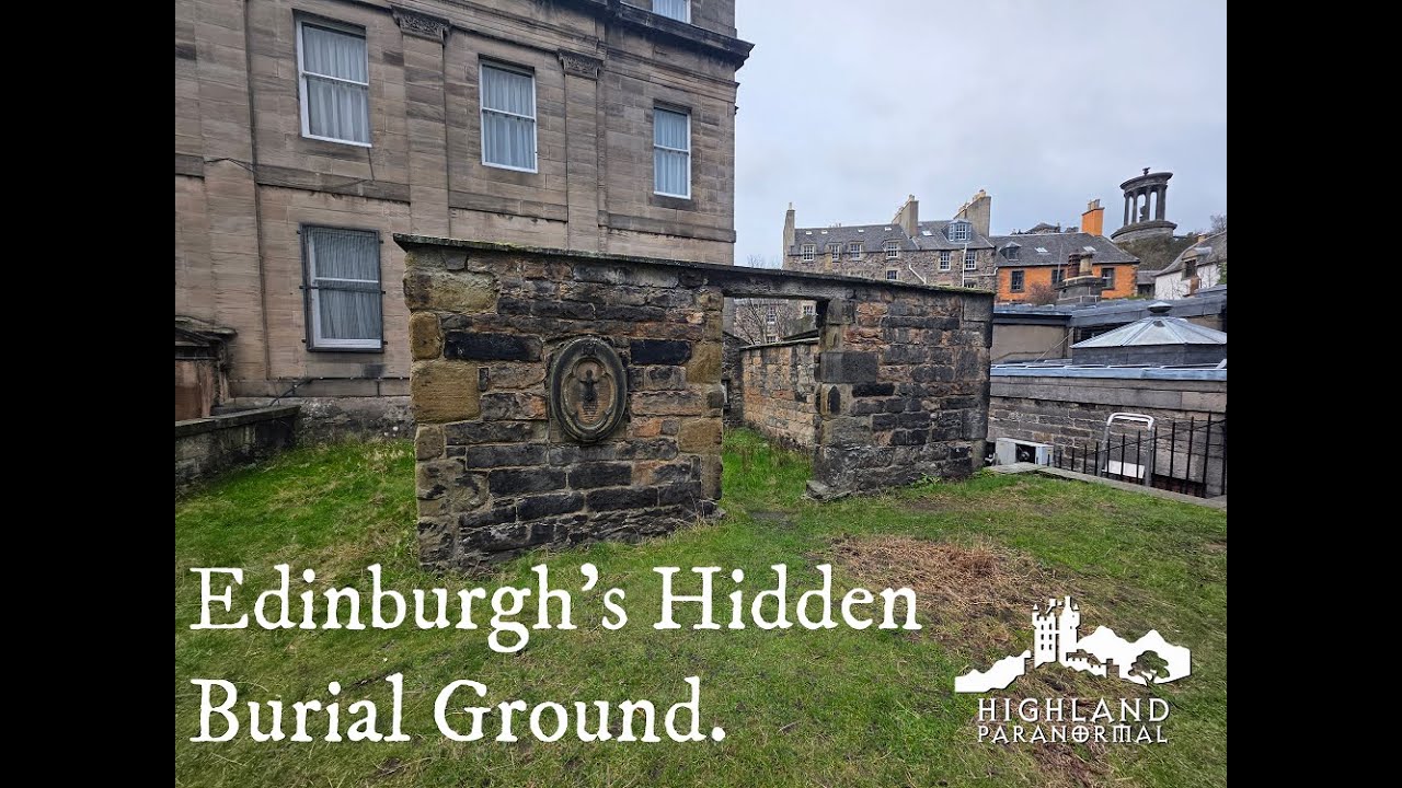 Highland Paranormal visit Edinburgh's hidden graveyard.