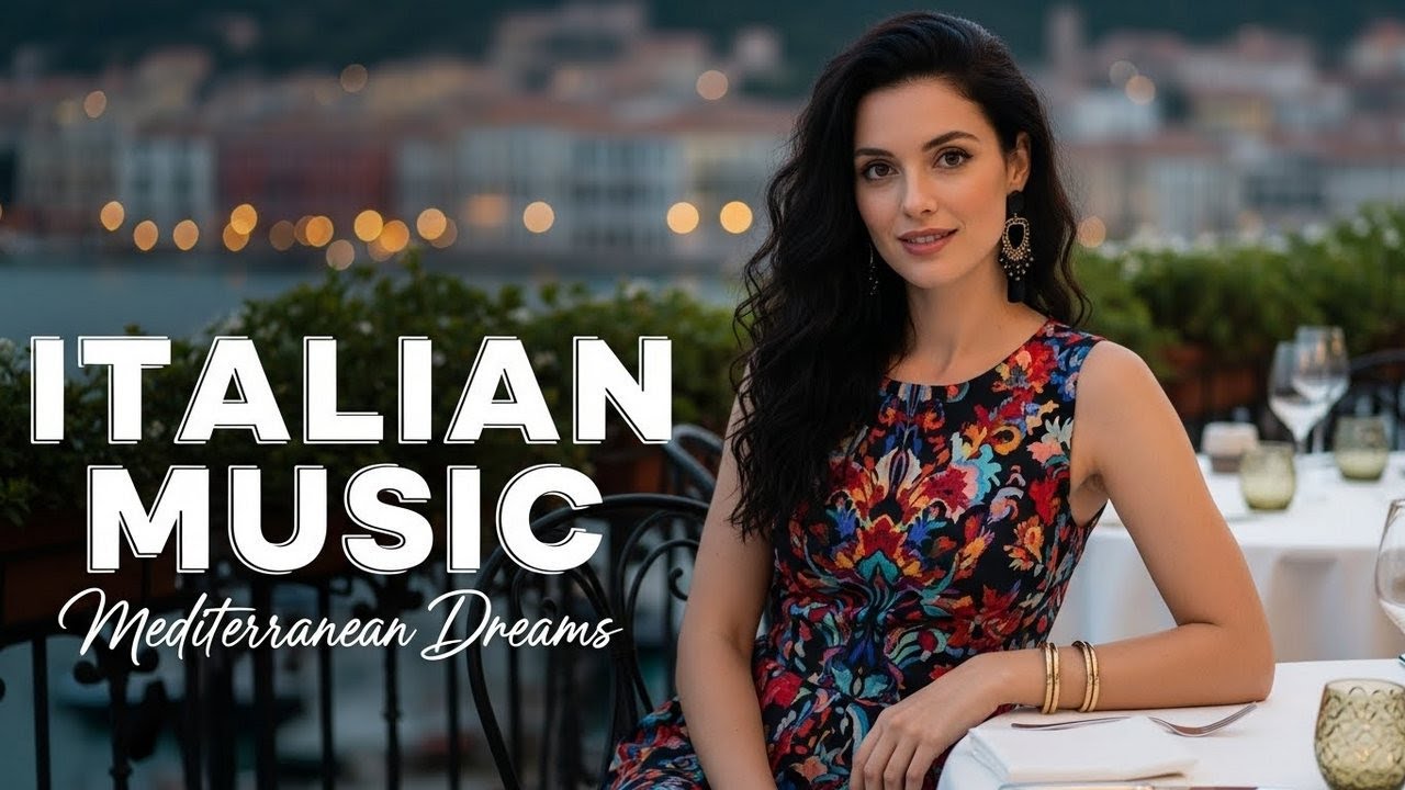 🎶 Italian Vibes & Mediterranean Music 🎶 Relaxing Italy Coast & Lake Como Smooth Background Ambience