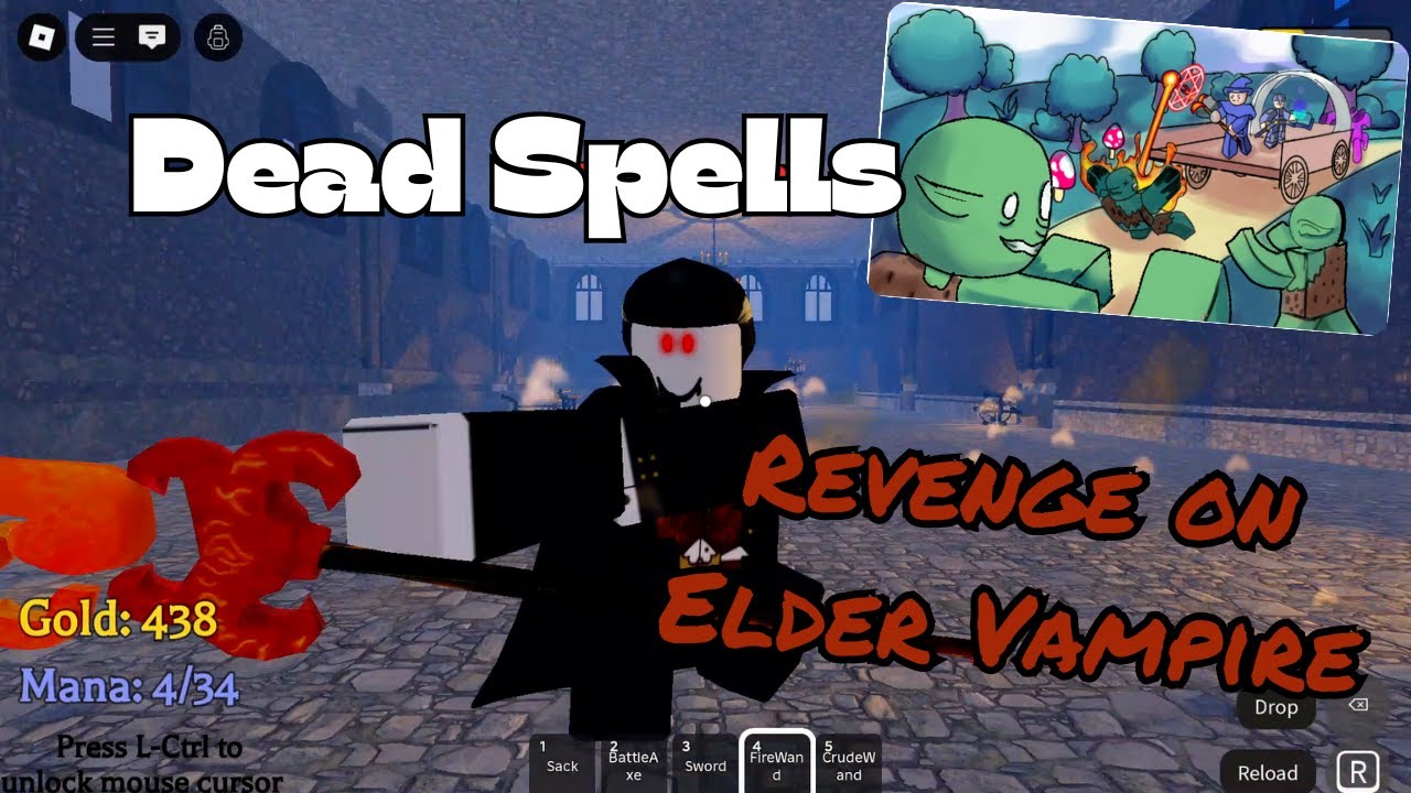 🧛‍♂️ Elder Vampire Defeated! Vampire Mansion Raid + Legendary Katana Guide | Dead Spells Walkthrough