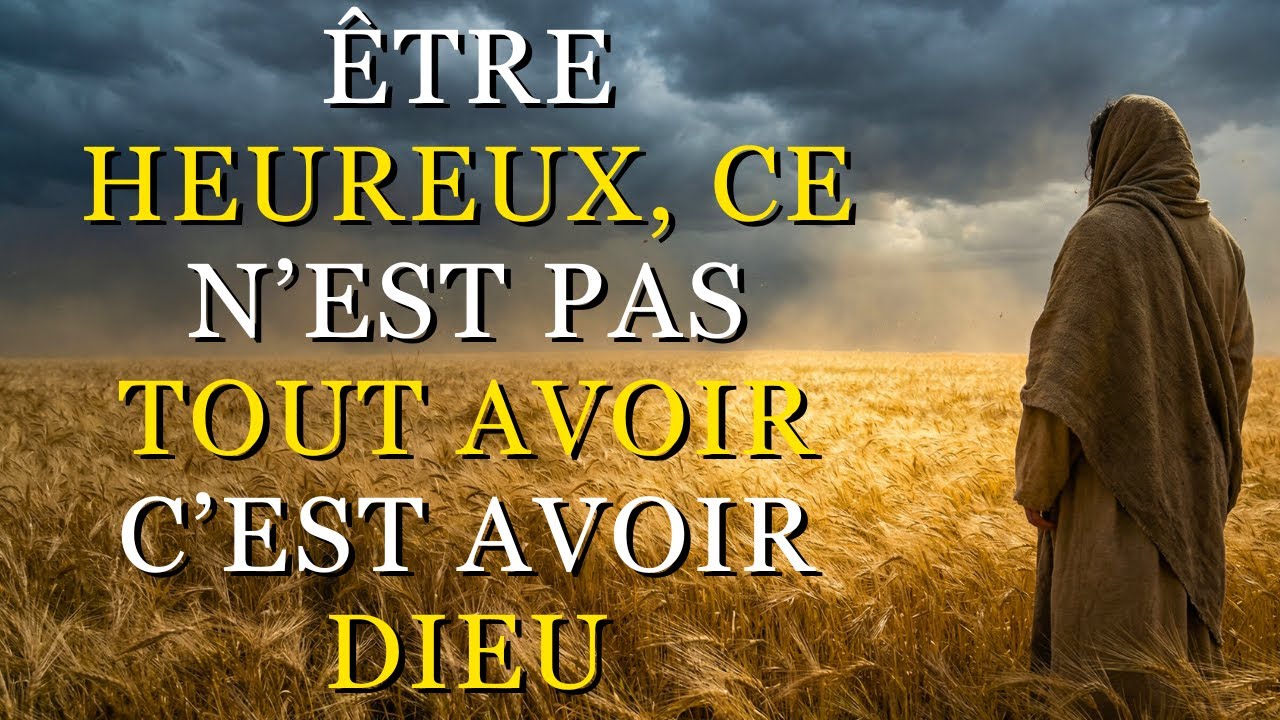 Si Dieu Est Avec Toi, Aucune TEMPÊTE Ne Peut T’ARRÊTER | Réflexion Chrétienne