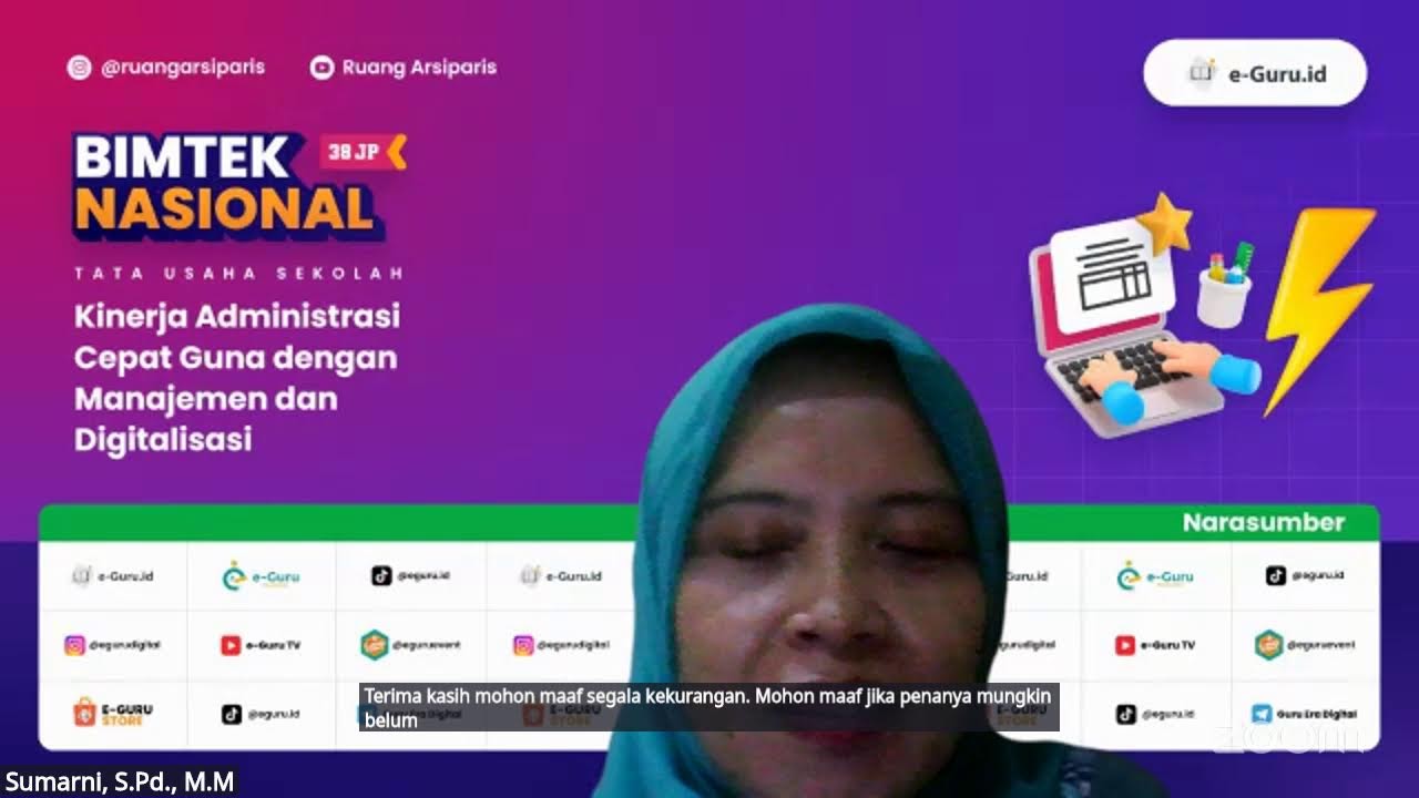 #1 BIMTEK NASIONAL: Kinerja Administrasi Cepat Guna dengan Manajamen dan Digitalisasi