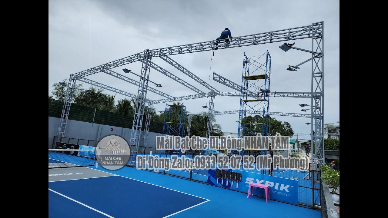 VIDEO MÁI CHE SÂN THỂ THAO 2025