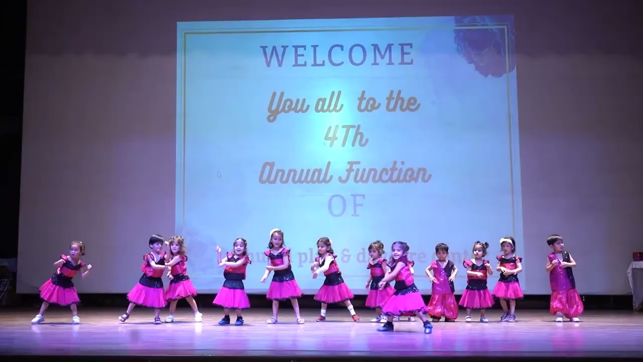 Kids performance at 4th Annual function of Khushi Play & Daycare Center...🥰