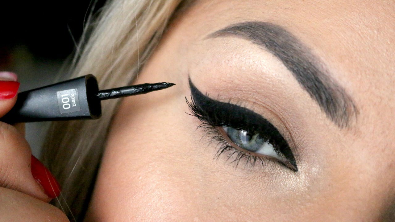 Step by step - nanošenje eyelinera♥