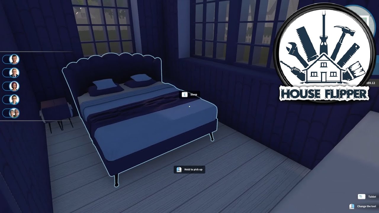 House Flipper: Part 6 -All blue house!