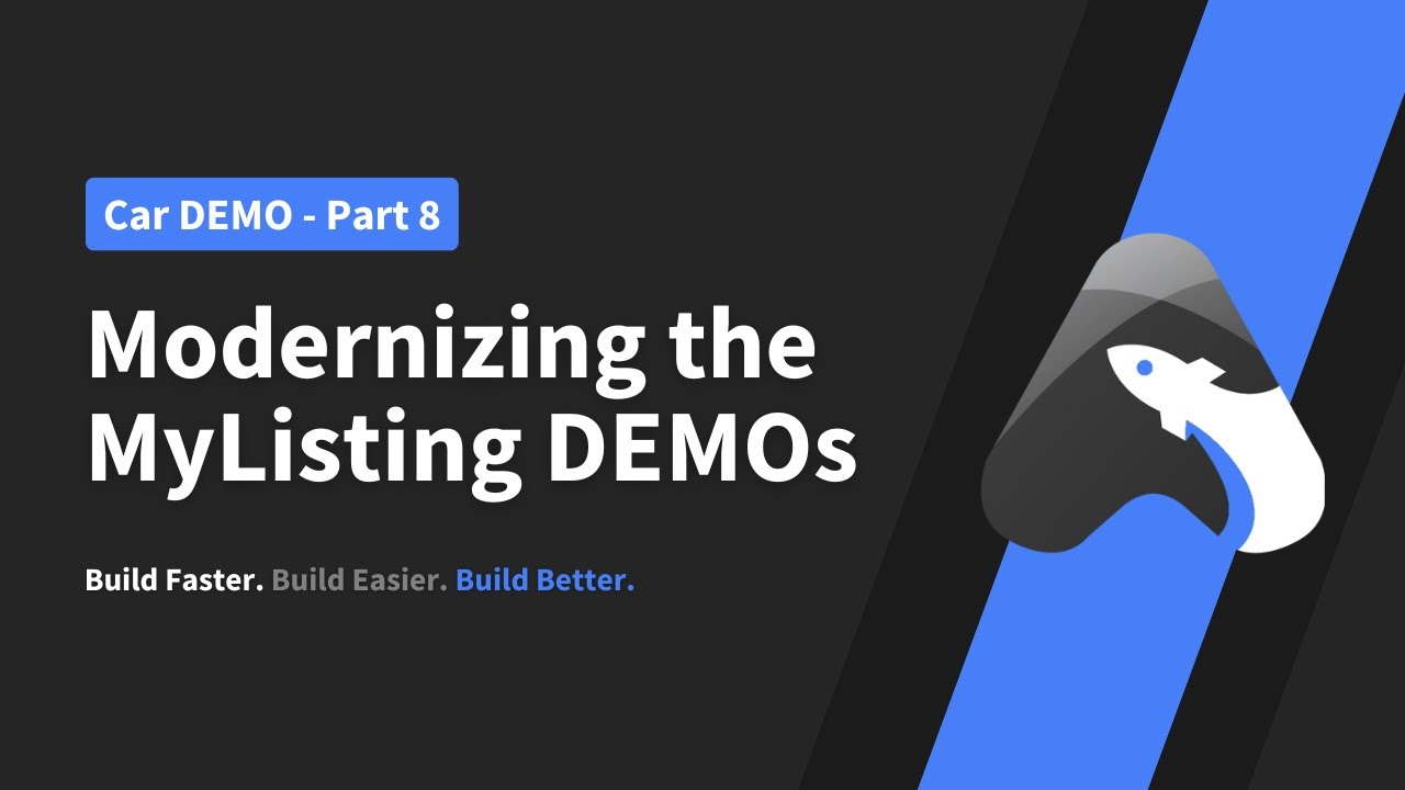 Modernizing the MyListing Car DEMO - Part 8