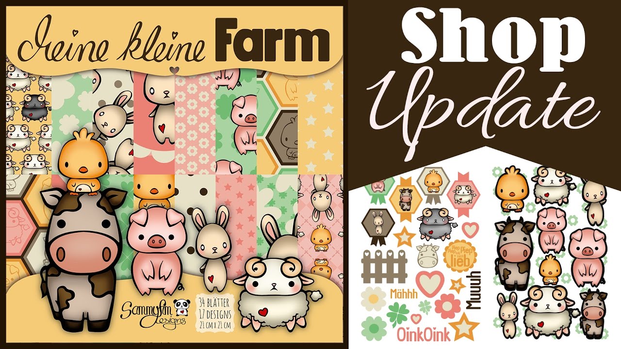 Neue Kollektion! &hearts; Meine kleine Farm &hearts; | Shop Update | SammyfimDesigns