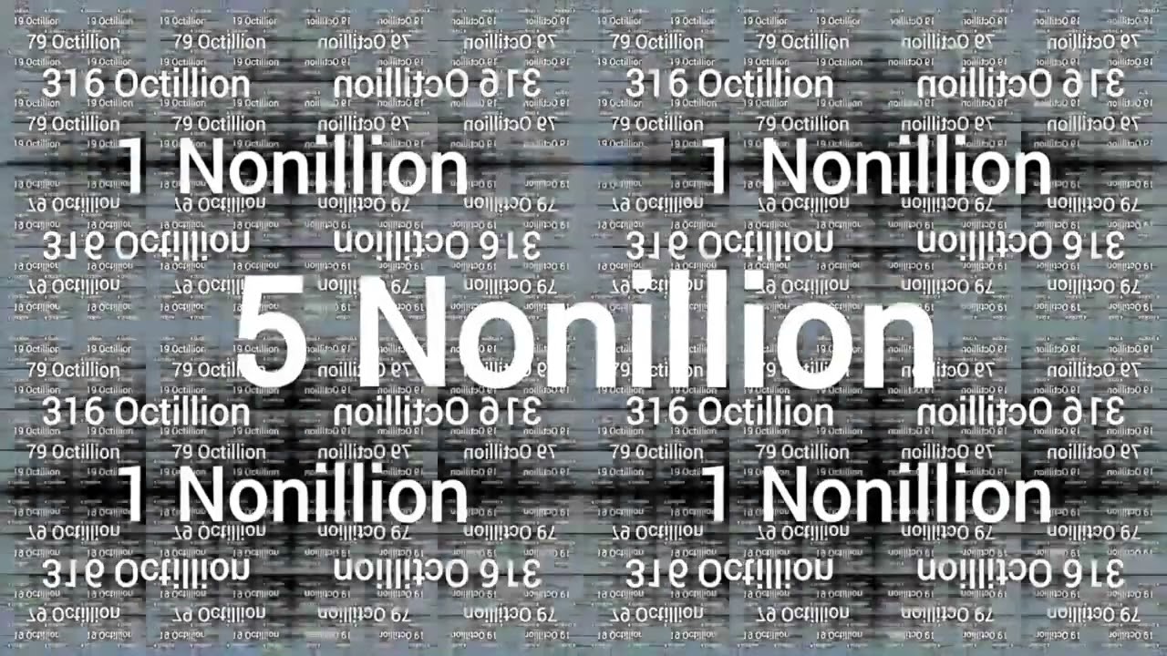 Camera Shutter To 34 Duotrigintillion Times