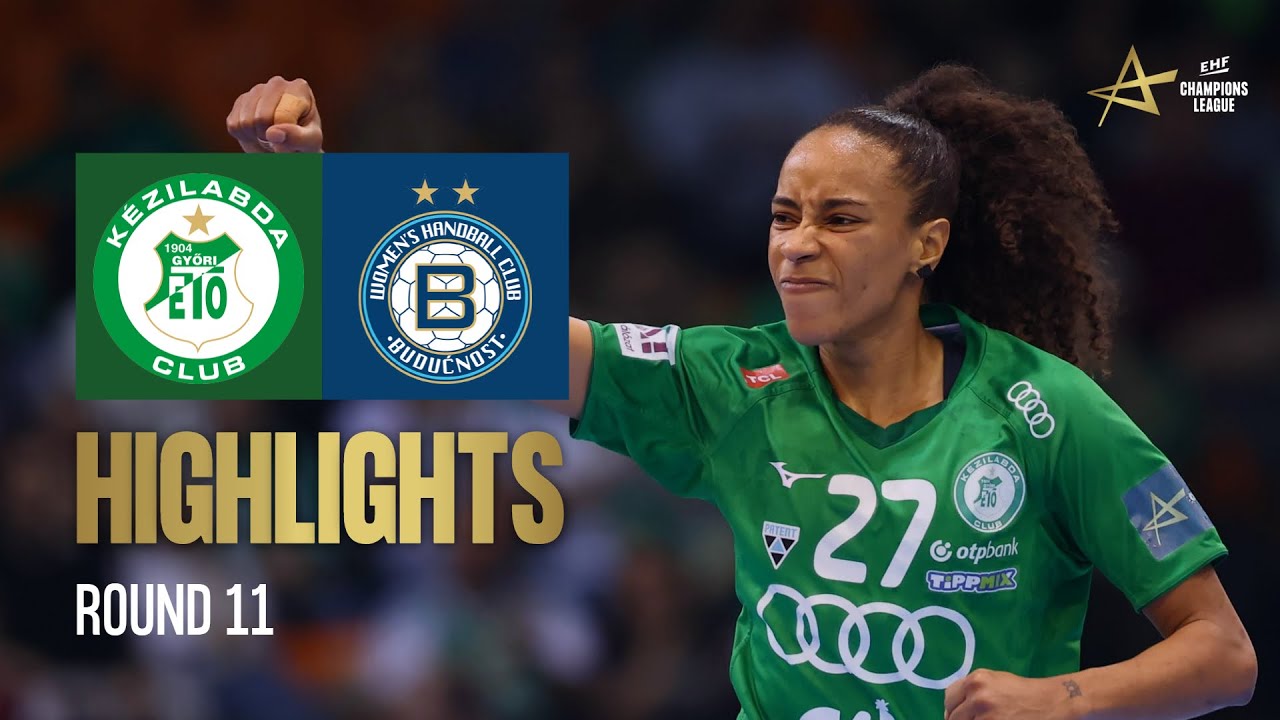 Györi Audi ETO KC 🆚 Buducnost | Round 11 | EHF Champions League Women 2024/25