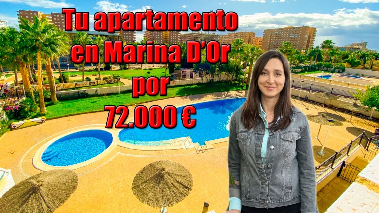 🟢VENDIDO🟢Marina D'Or. Oropesa del Mar. Castellón. Apartamento 2da línea. 72.000 €