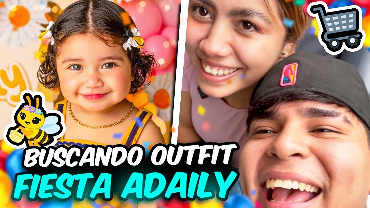 BUSCANDO OUFIT PARA LA FIESTA DE ADAILY 🐝❤️// VLOG