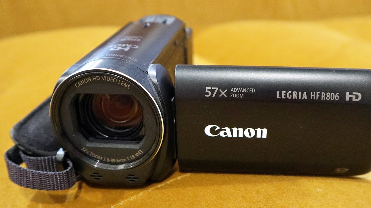 Canon Legria HF R806 Camcorder explained is it still worth getting in 2023