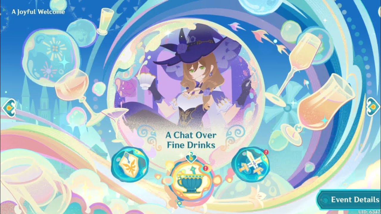 A Chat Over Fine Drinks: Lisa | Event Quest | Genshin Impact Version Luna 5