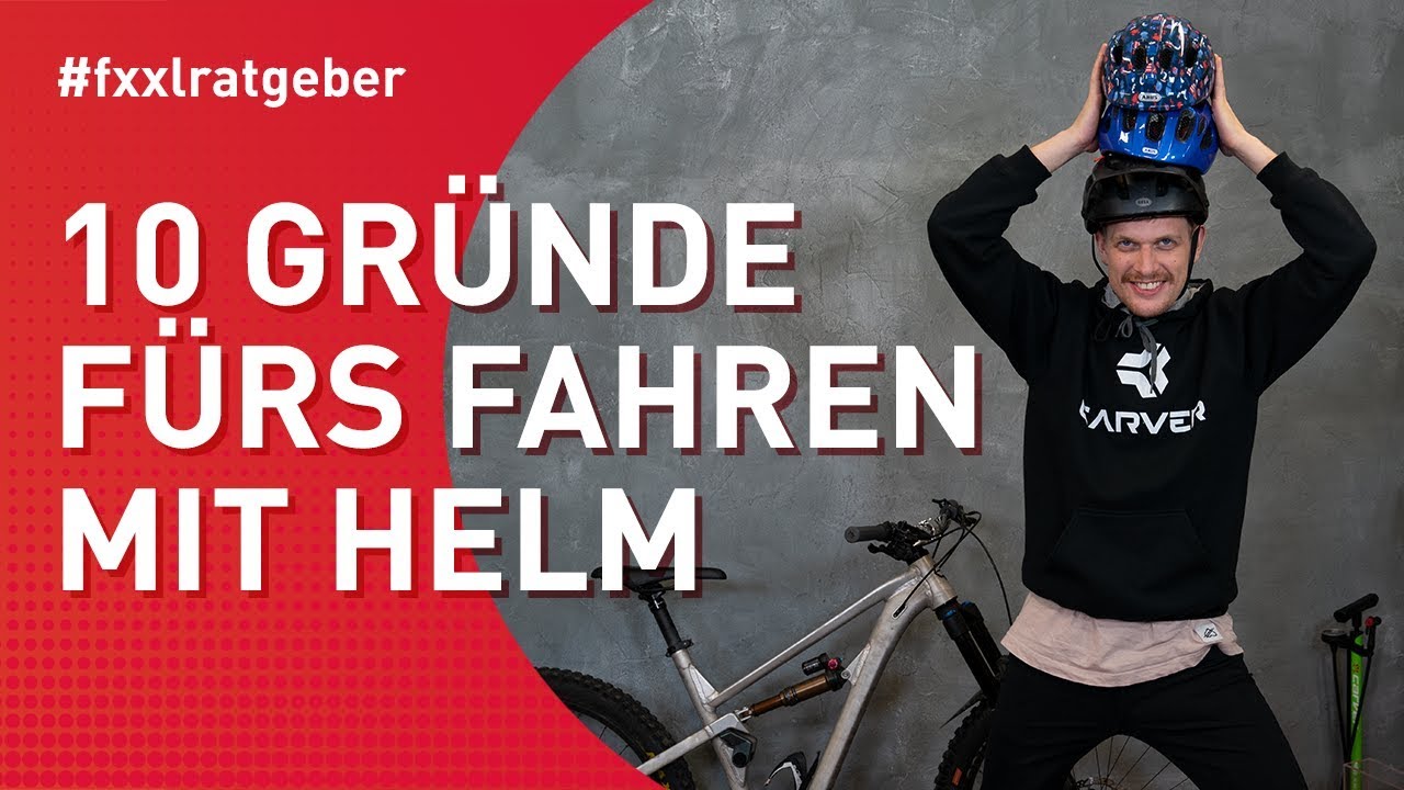 10 Gründe fürs Fahren mit dem Fahrradhelm
