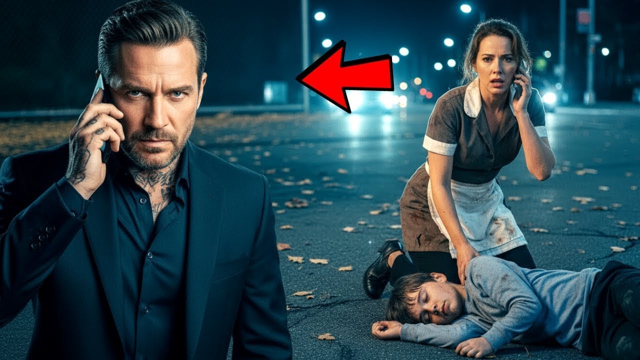 A Poor Waitress Calls A Mafia Boss And Says His Son Is Unconscious On The Street...