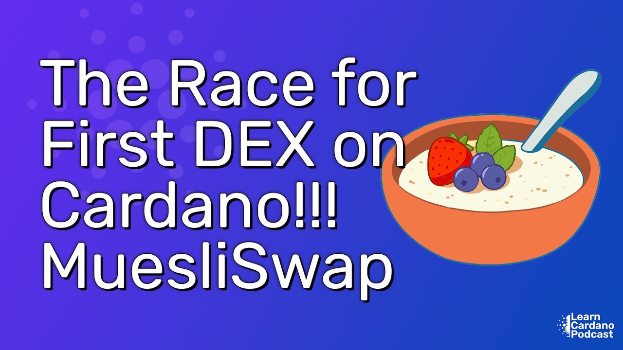 MuesliSwap DEX, First Decentralised Exchange on Cardano