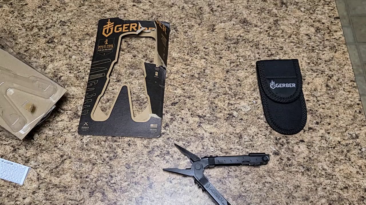 Gerber MP600 Multitool Unbox