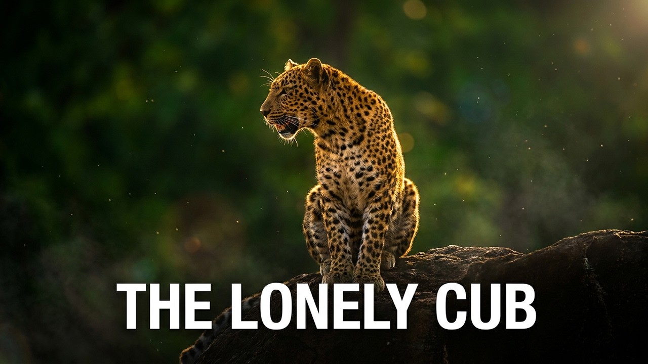 MAA MILI? 😭 An ALONE Leopard Cub: Did The Mother Return? Rajaji safari