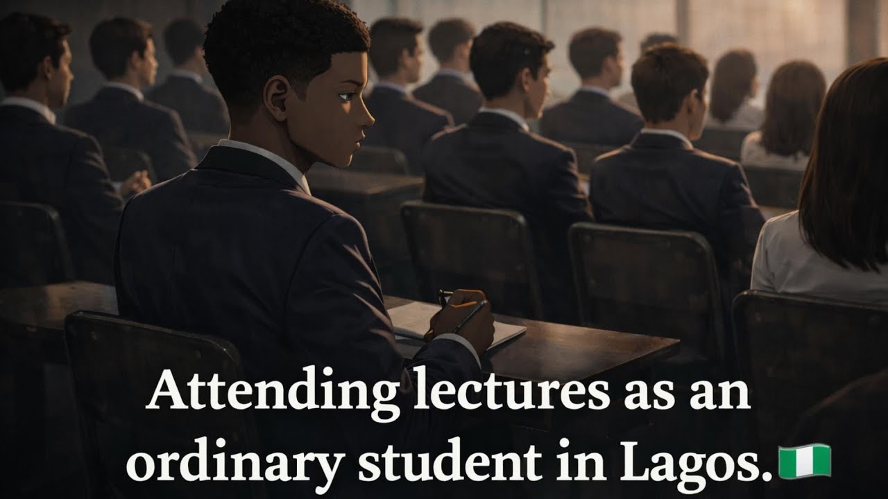 Attending Lectures as an Ordinary Student in Lagos 🇳🇬 | Silent Student
