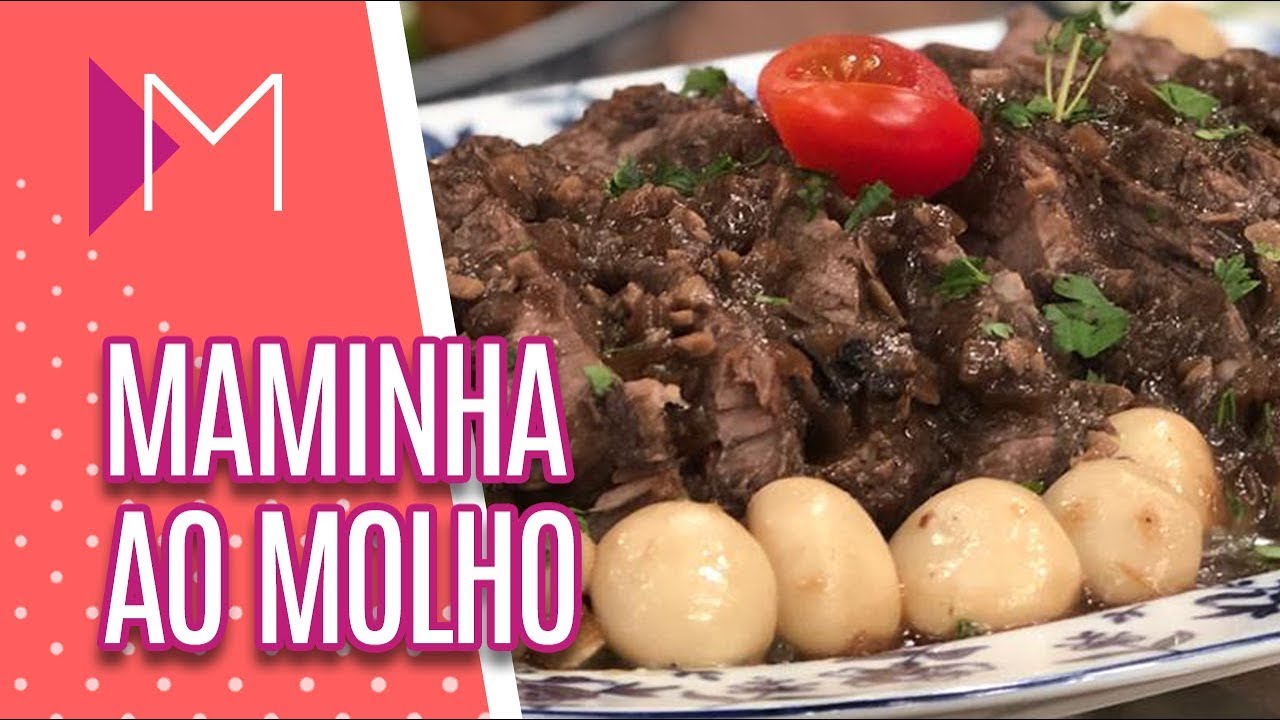 Maminha ao molho de vinho tinto - Mulheres (16/01/2020)