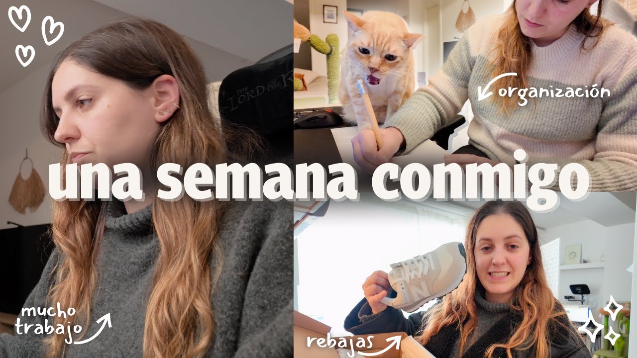 Una semana de mucho trabajo 🌺 vlog semanal