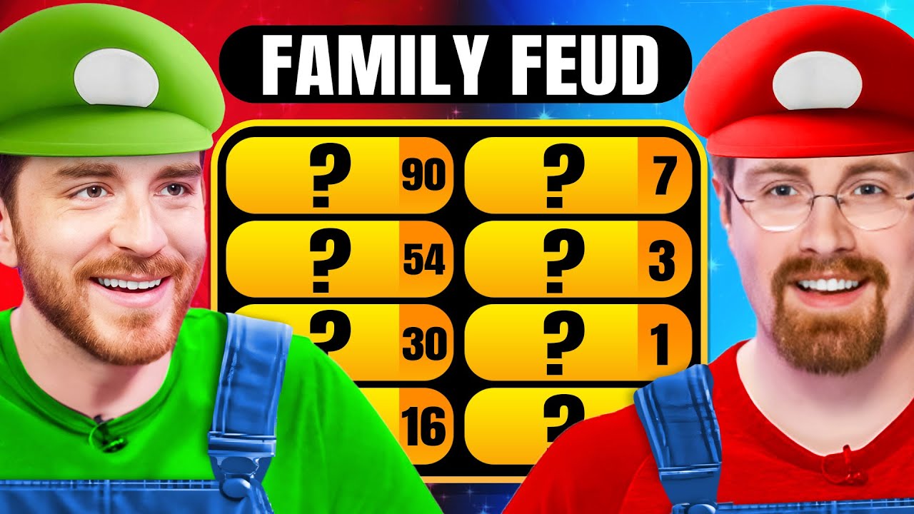 DougDoug & Failboat fight to the DEATH (Mario Family Feud)
