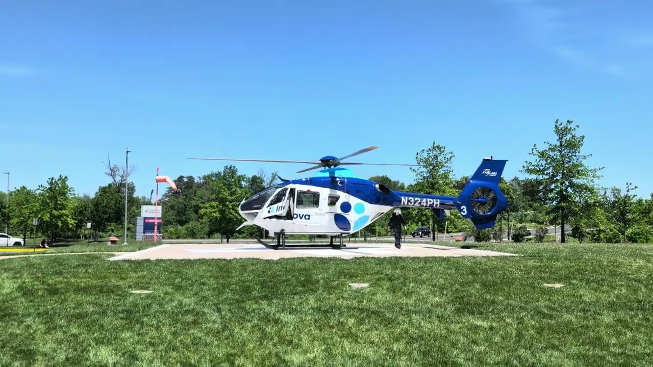 Helicopter takeoff