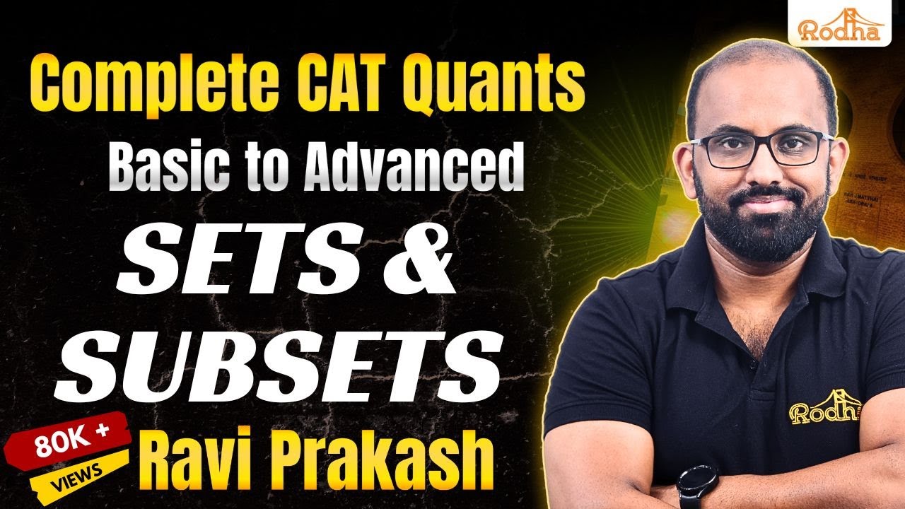 Functions - 3: Subset Counting and Functional Equations | Algebra for CAT 2026 | Ravi Prakash Rodha