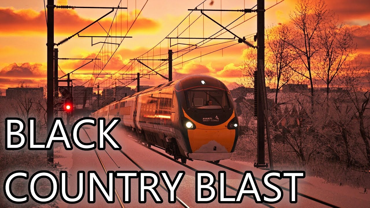 TSW 6 | Timetable Mode | Birmingham - Crewe | Class 390 | A Tilt Down Memory Lane!