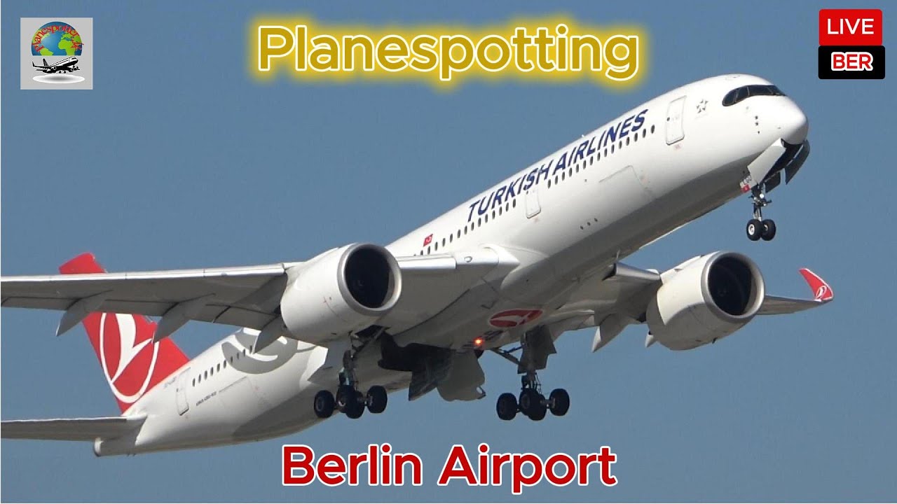 ✈️ BER✈️ | Planespotting LIVE | 16.04.2026 | Berlin Brandenburg Airport