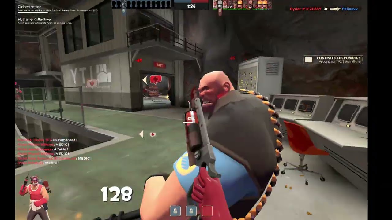 Team Fortress 2 gamplay Medic FR