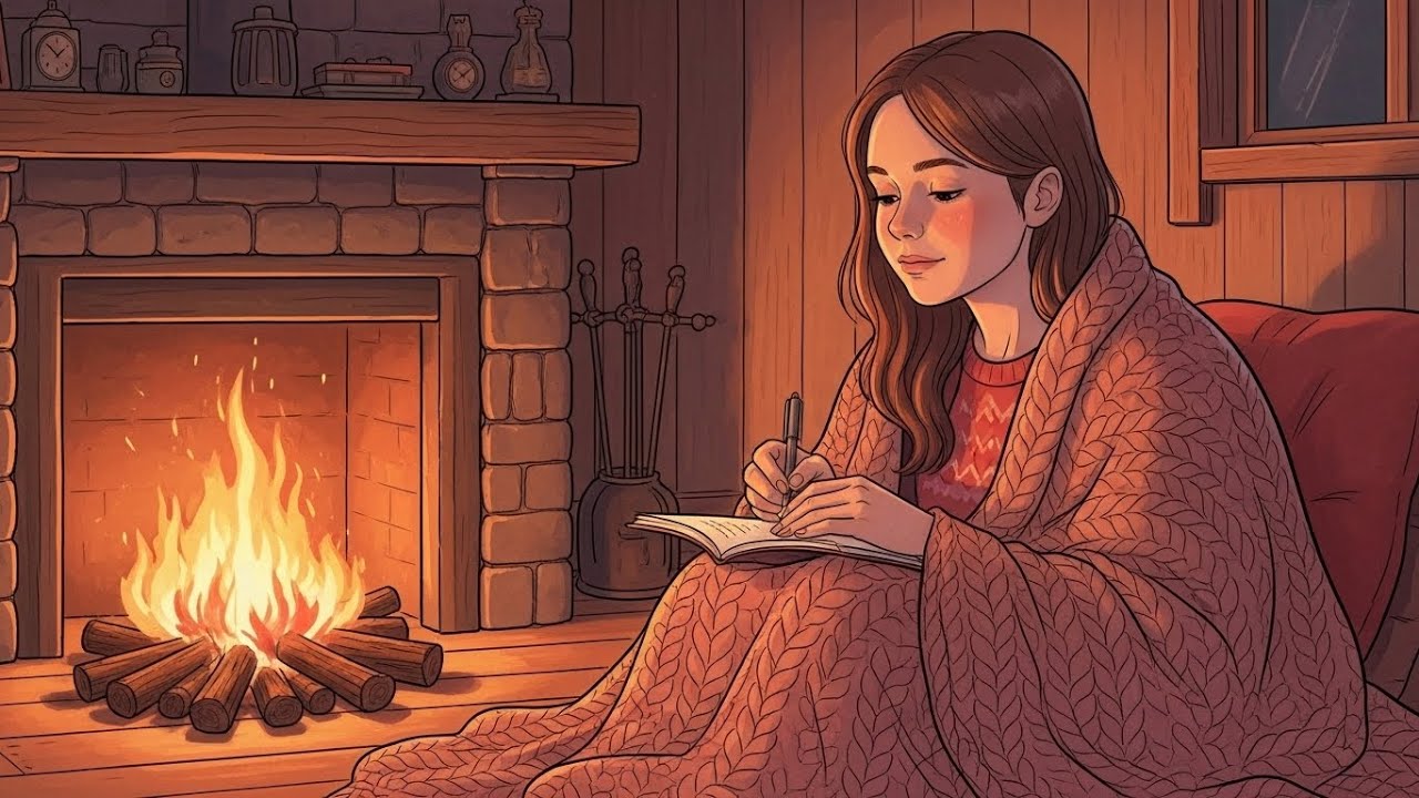 A Peaceful Homecoming to the Countryside: Sharing Stories Under Starlit Skies | Ghibli-Inspired ASMR