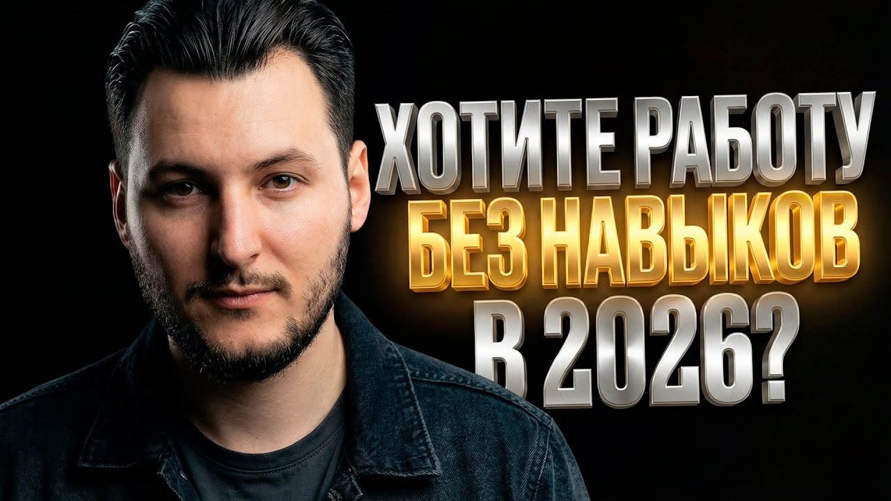 УДАЛЁННАЯ работа для тех, кто НИЧЕГО не умеет в 2026