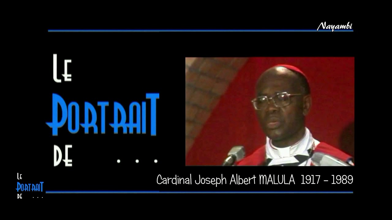 NAYAMBI / Portrait du Cardinal Joseph Albert  Malula