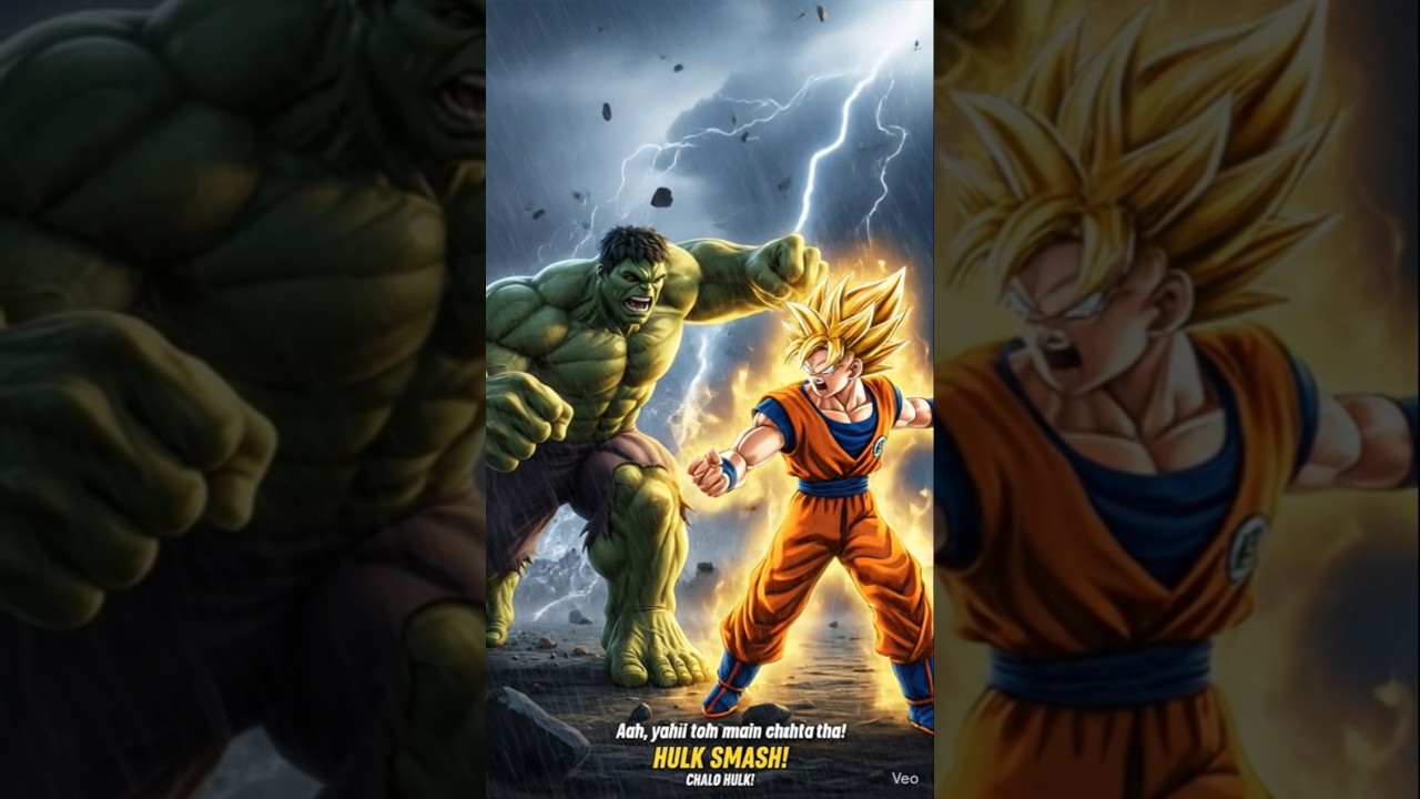 Goku vs Hulk: Multiverse Impact 💥🌌 