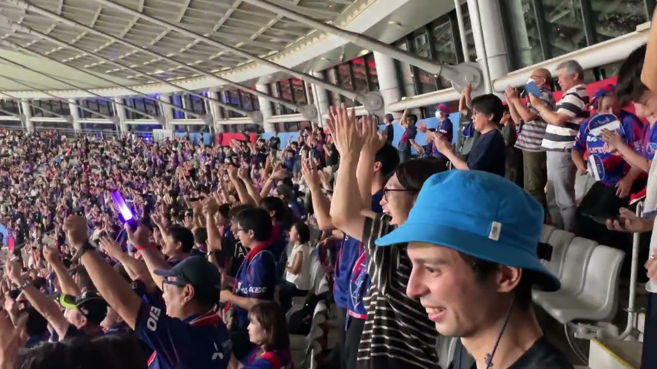 [고트라스의 직관일기] J리그 FC도쿄 vs 도쿄베르디 도쿄더비 직관 | 삑- 삑- 삑- 1:0 FC도쿄의 승리! 소리높여 섭팅해보자!!! 이 집 섭팅곡 맛집이네!!!