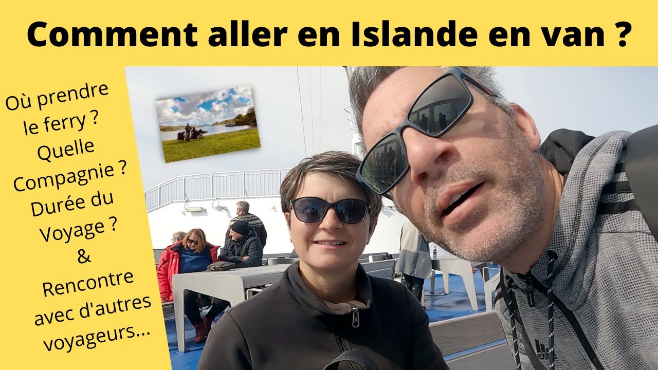 On prend le ferry pour l'Islande avec le Van - 32