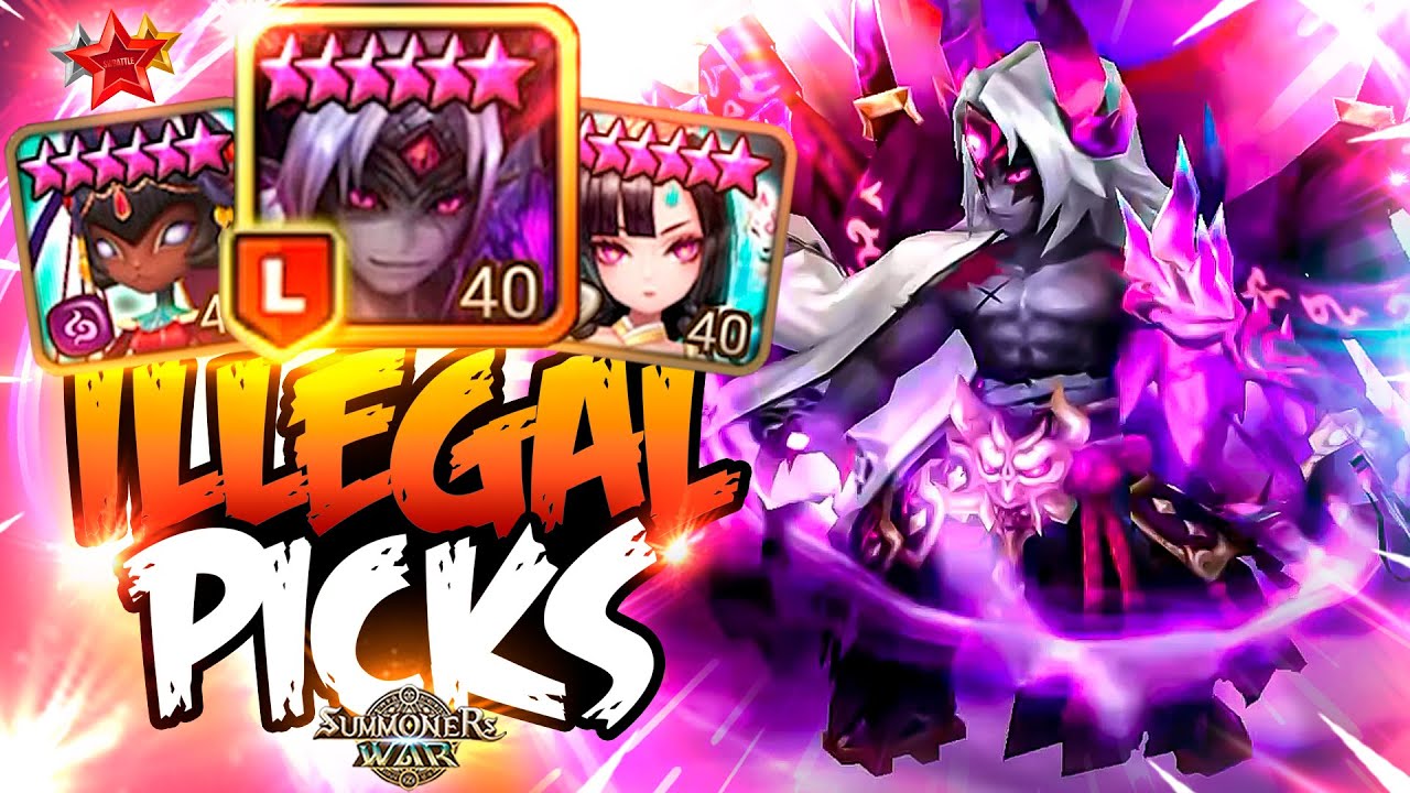 His G3 Team SHOULD BE ILLEGAL - Summoners War