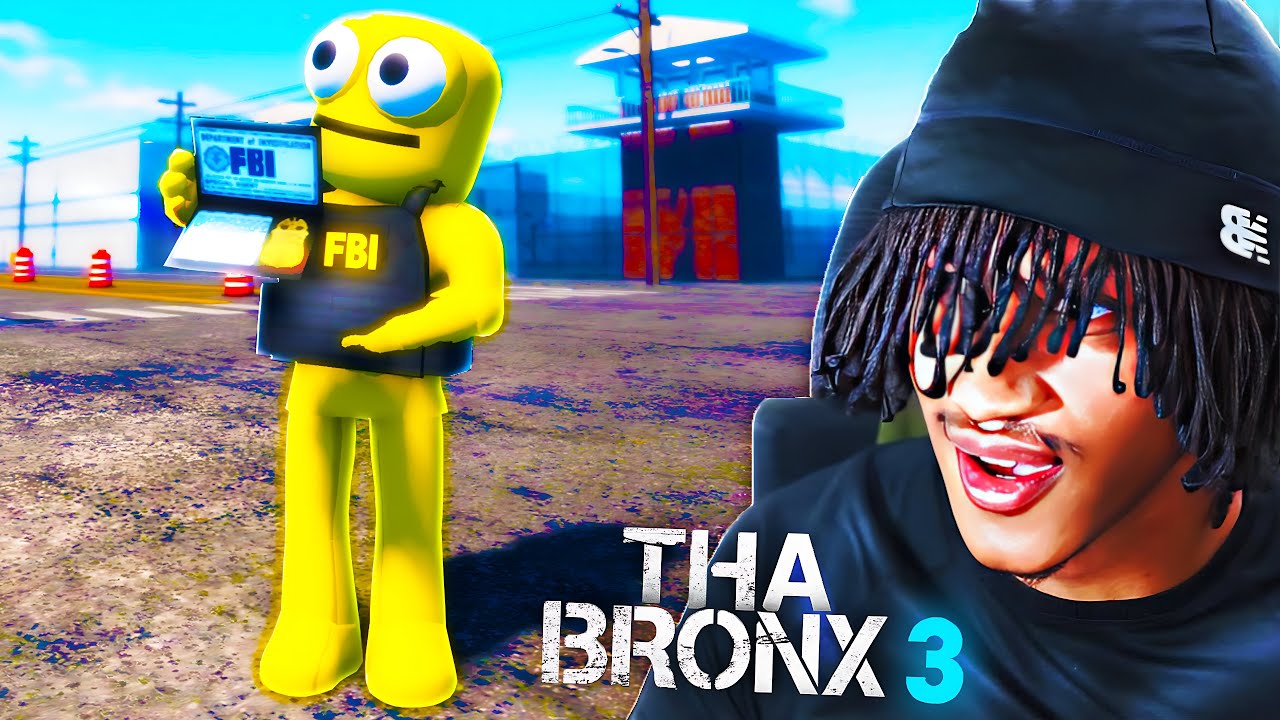 Я стал АГЕНТОМ ФБР в Roblox Tha Bronx 3...