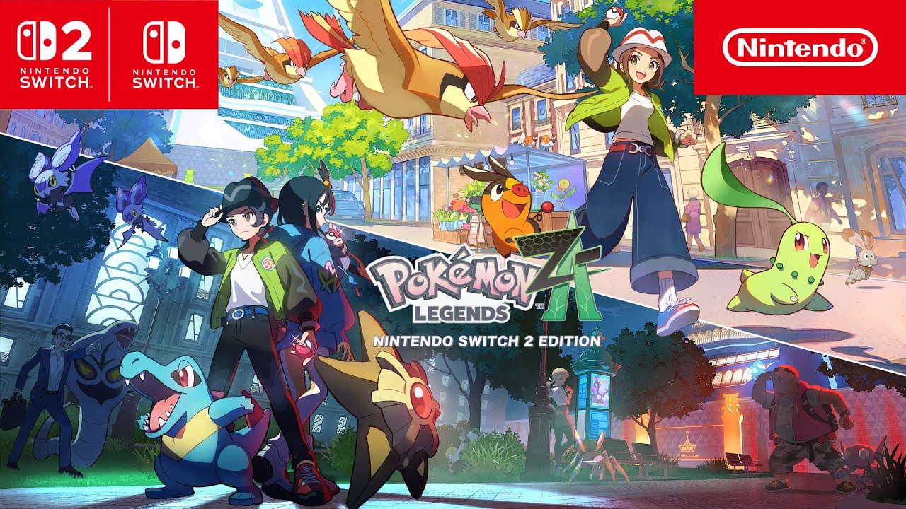 Pok&eacute;mon Legends: Z-A &ndash; Launch trailer (Nintendo Switch 2 / Nintendo Switch)