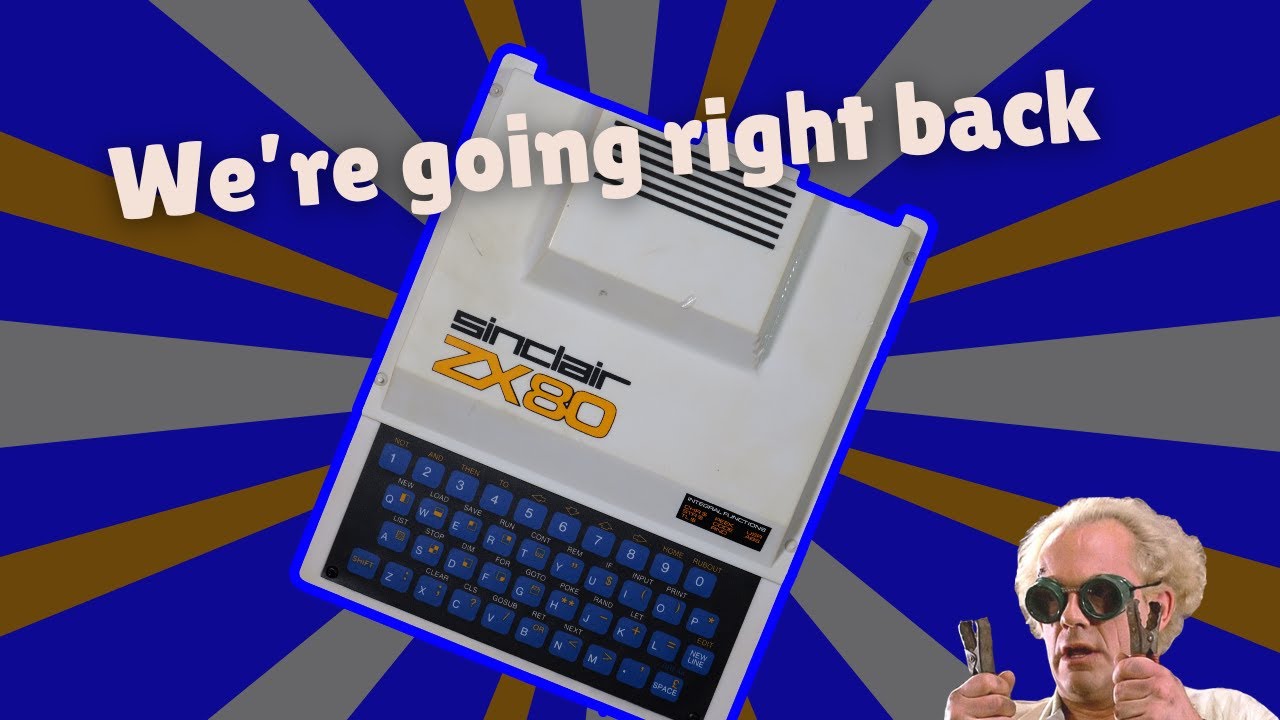 ZX80 Repair and Comp Mod - We're going back in time!