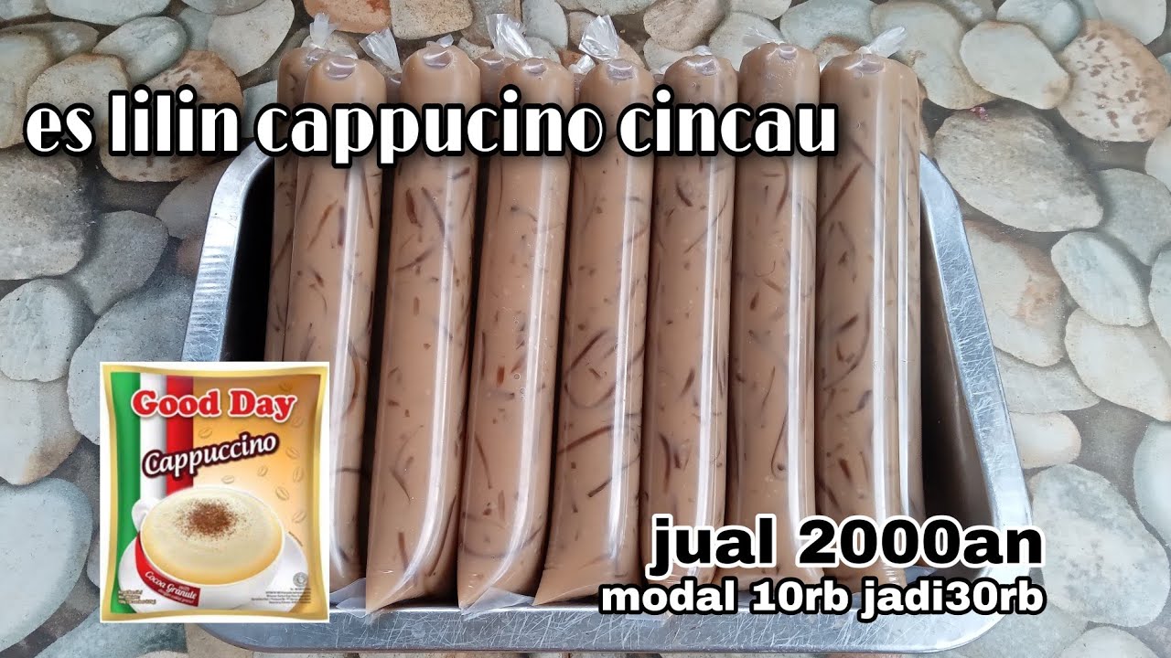 BELUM BEKU SUDAH LAKU ES LILIN CAPPUCINO CINCAU