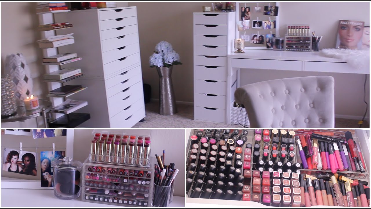 Makeup Collection & Storage  2015 | Jackie Aina