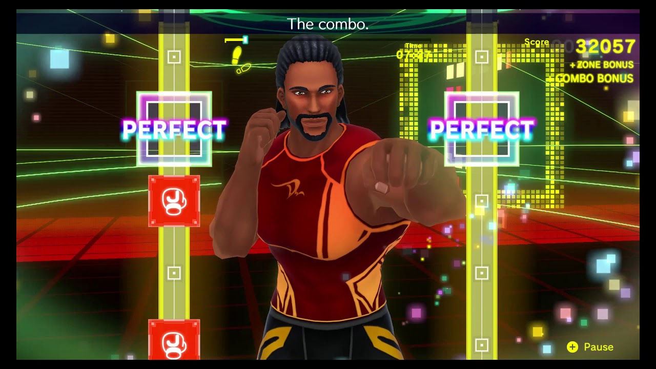 Fitness Boxing 2 Day 9 on Nintendo Switch Fun Boxing Workout game 40 min workout. #workout