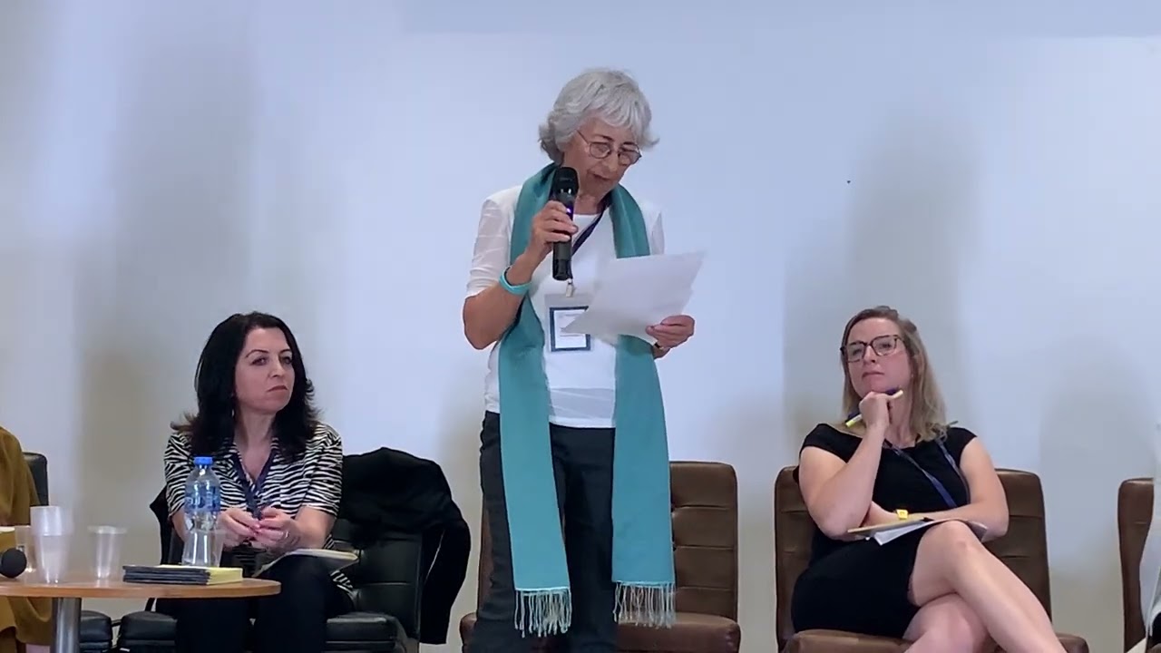 Vivian Silver at ALLMEP conference, May 2022
