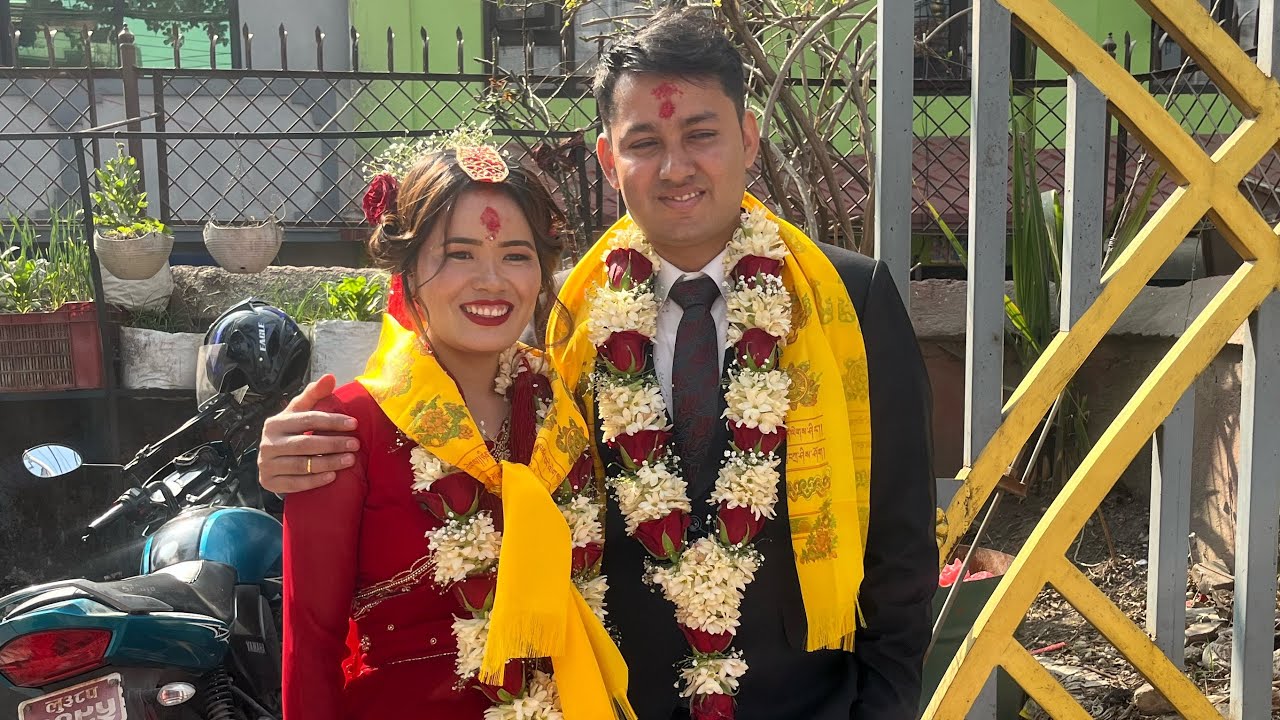 A wedding filled with pure traditions and simple temple elegance my sister’s special day 🤍