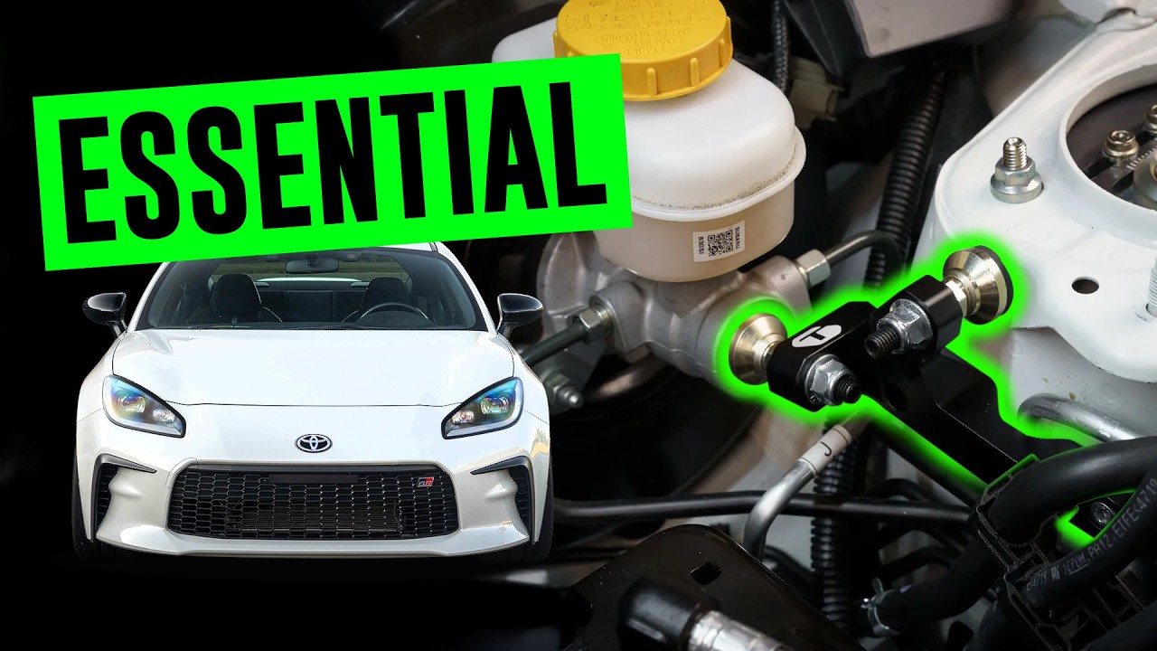 Toyota GR86 Brake Pedal Feel Upgrade | TEQSPORT Master Cylinder Brace Install