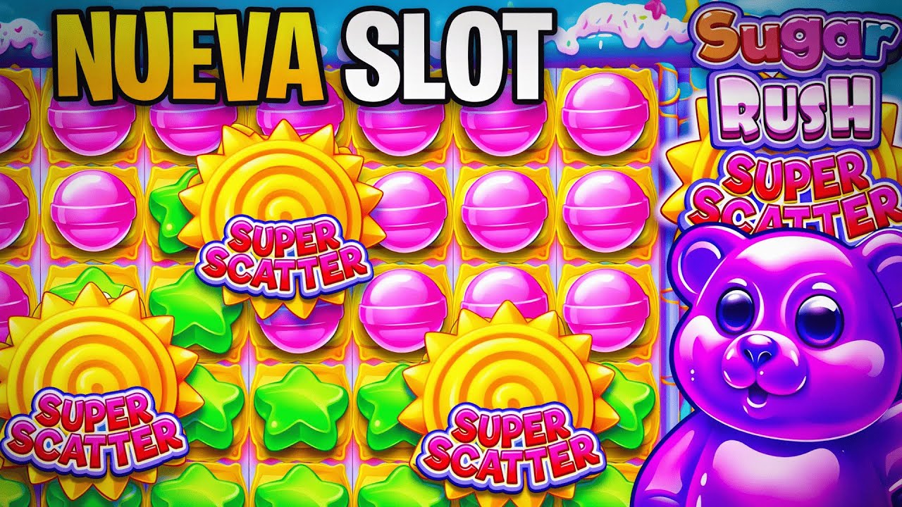🍬🚀 PROBAMOS la NUEVA Sugar Rush Super Scatter | ¿Es TAN buena como dicen? 💸👀