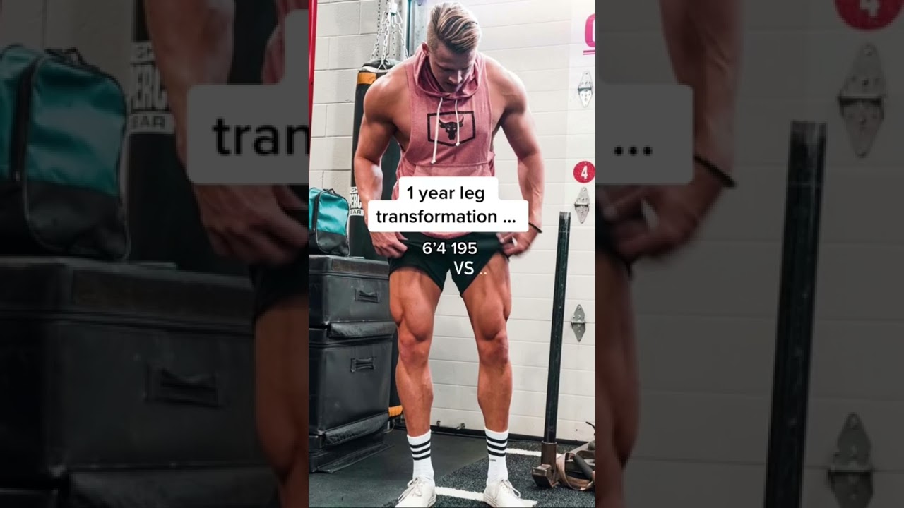 One year leg transformation 😈