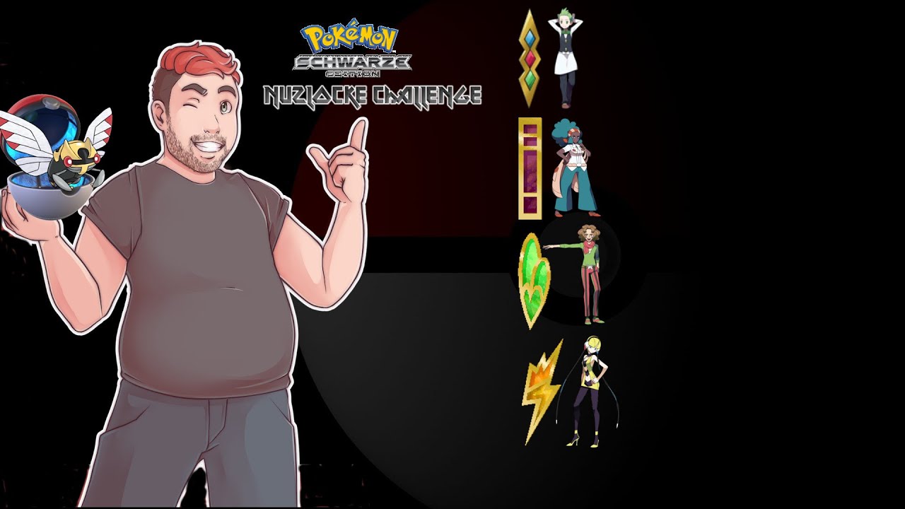 POKEMON SCHWARZ NUZLOCKE 🌌24: Cheren und der Champ